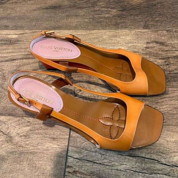 Louis Vuitton Size 36.5 Wedge Sandal